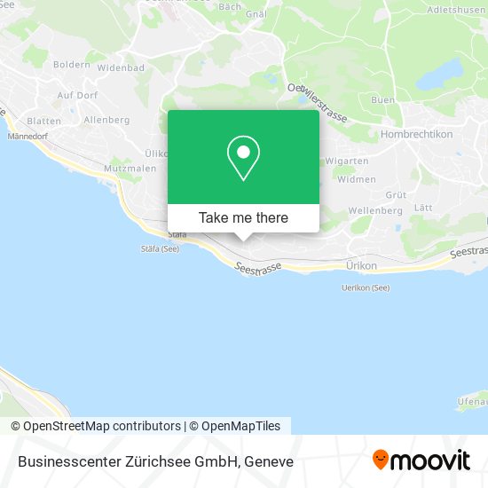 Businesscenter Zürichsee GmbH map