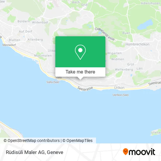 Rüdisüli Maler AG map