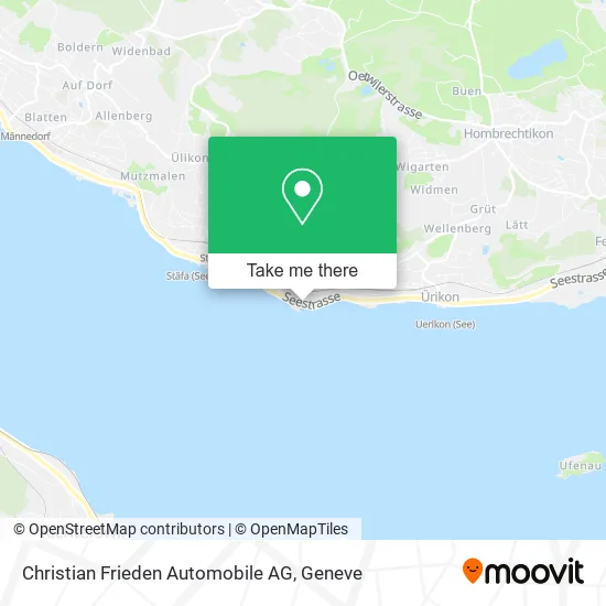 Christian Frieden Automobile AG map
