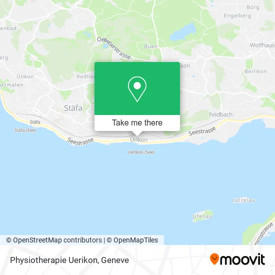 Physiotherapie Uerikon map