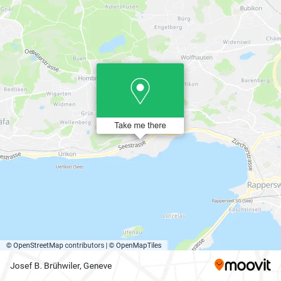 Josef B. Brühwiler map