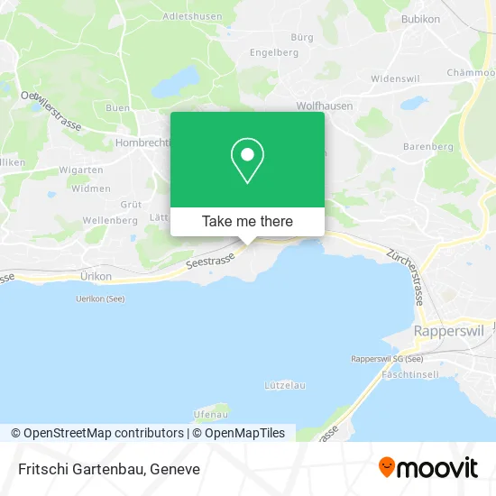 Fritschi Gartenbau map