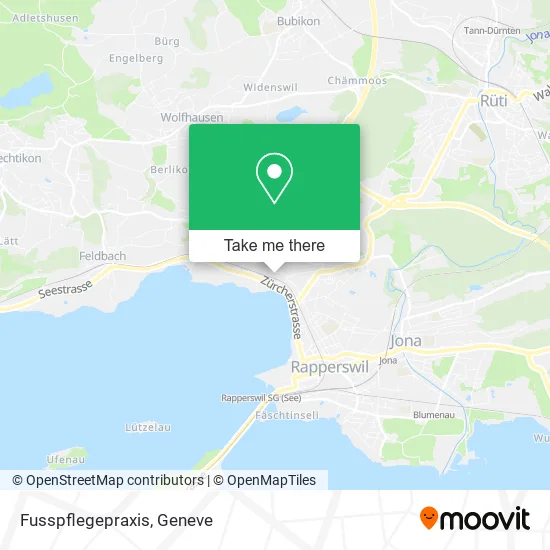 Fusspflegepraxis map