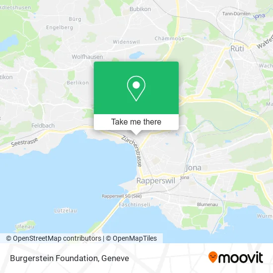Burgerstein Foundation map
