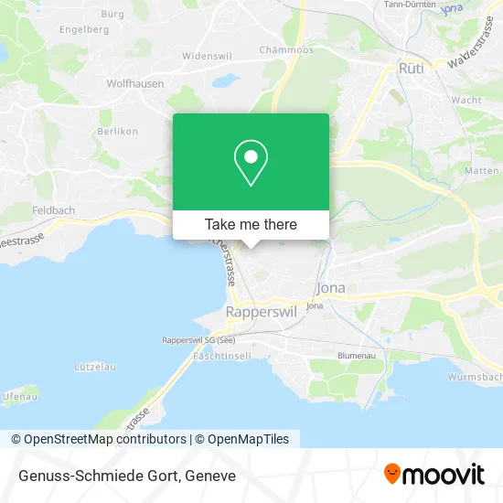 Genuss-Schmiede Gort map