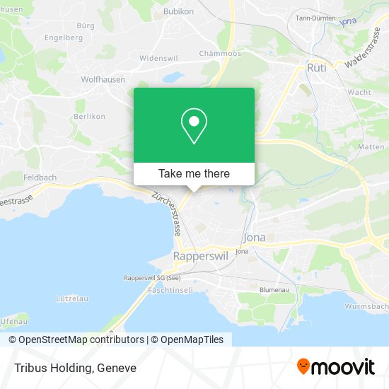 Tribus Holding map