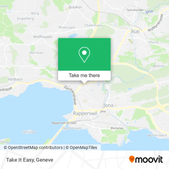 Take It Easy map