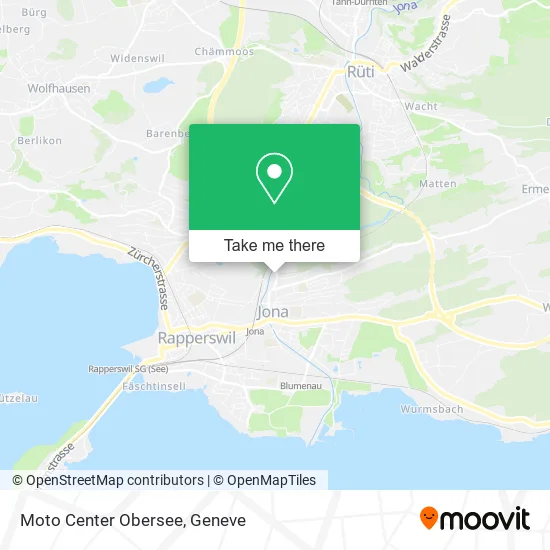Moto Center Obersee map