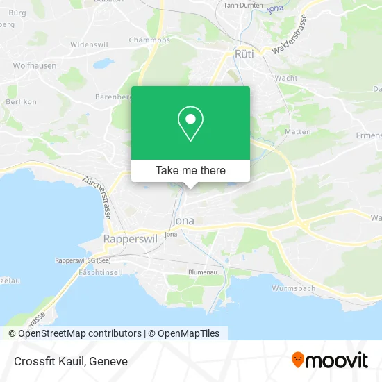 Crossfit Kauil map