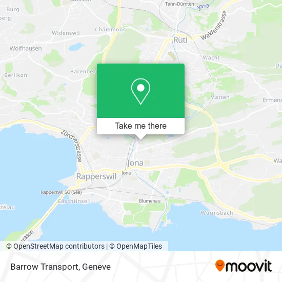 Barrow Transport map