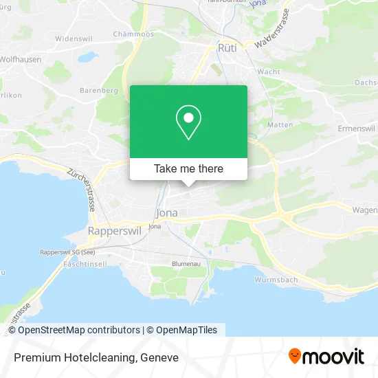 Premium Hotelcleaning map