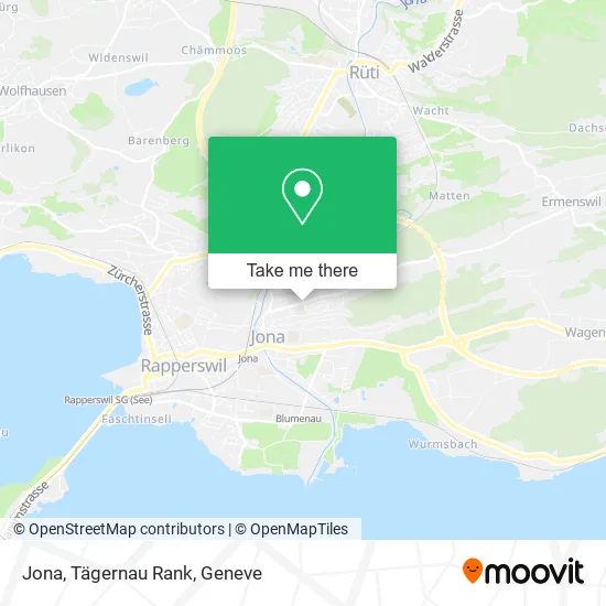 Jona, Tägernau Rank map