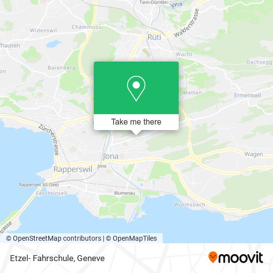 Etzel- Fahrschule map