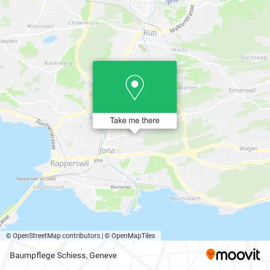 Baumpflege Schiess map