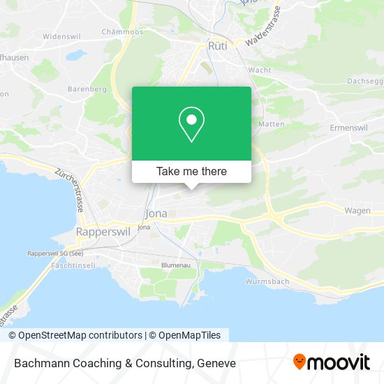 Bachmann Coaching & Consulting map