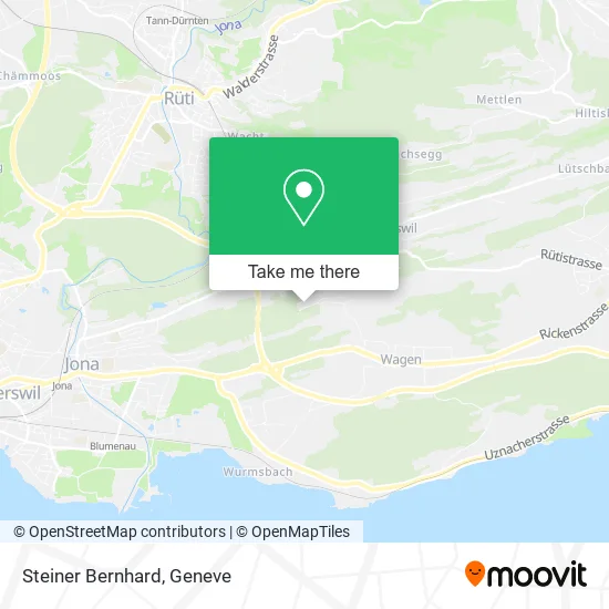 Steiner Bernhard map