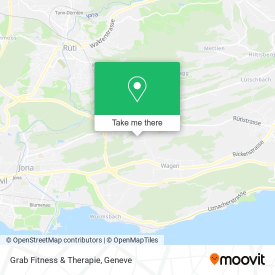 Grab Fitness & Therapie map