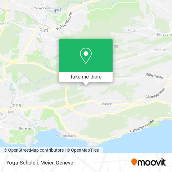 Yoga-Schule i. Meier map