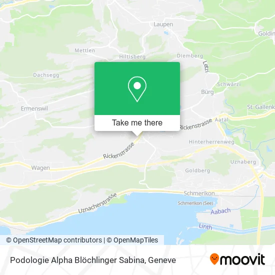 Podologie Alpha Blöchlinger Sabina map