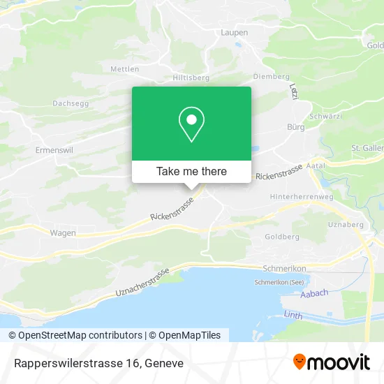 Rapperswilerstrasse 16 map