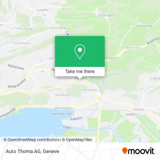 Auto Thoma AG map