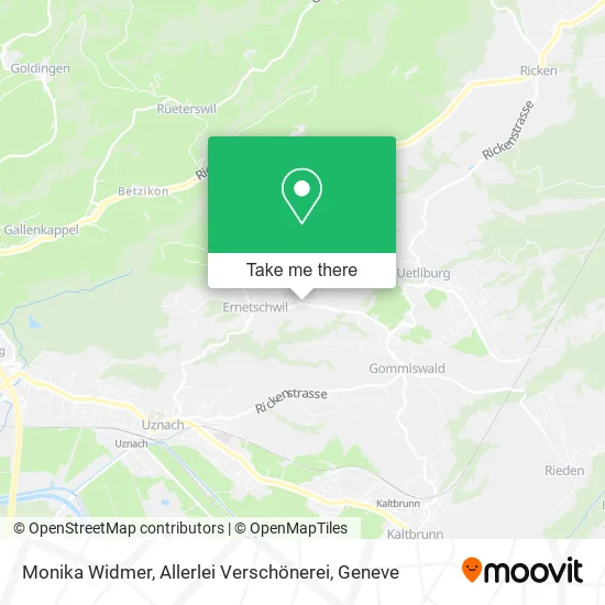 Monika Widmer, Allerlei Verschönerei map