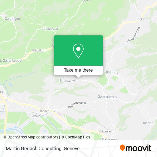 Martin Gerlach Consulting map