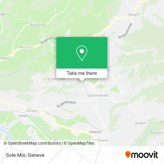 Sole Mio map