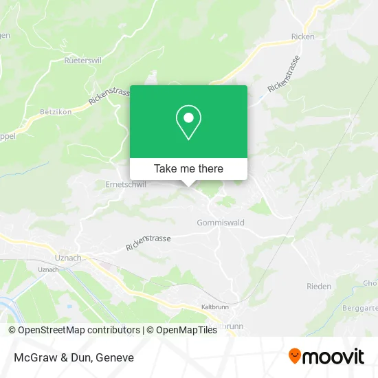 McGraw & Dun map