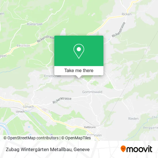 Zubag Wintergärten Metallbau map