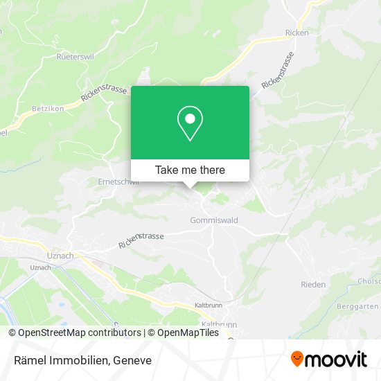 Rämel Immobilien map