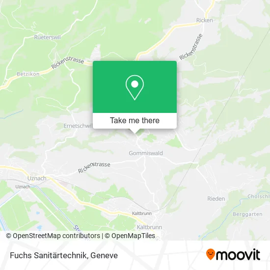 Fuchs Sanitärtechnik map