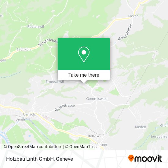 Holzbau Linth GmbH map