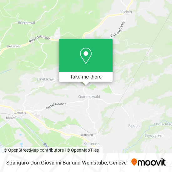 Spangaro Don Giovanni Bar und Weinstube map