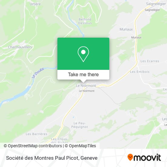 Société des Montres Paul Picot map