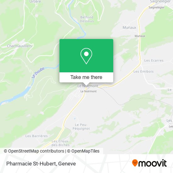 Pharmacie St-Hubert map