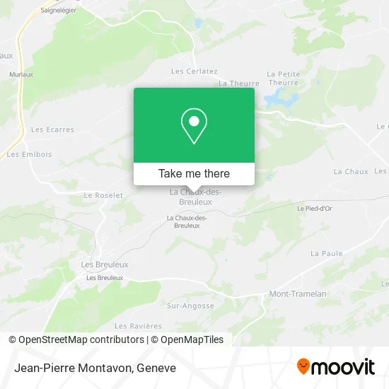 Jean-Pierre Montavon map