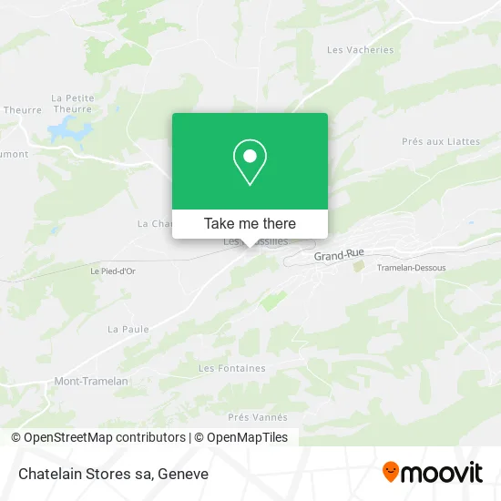 Chatelain Stores sa map