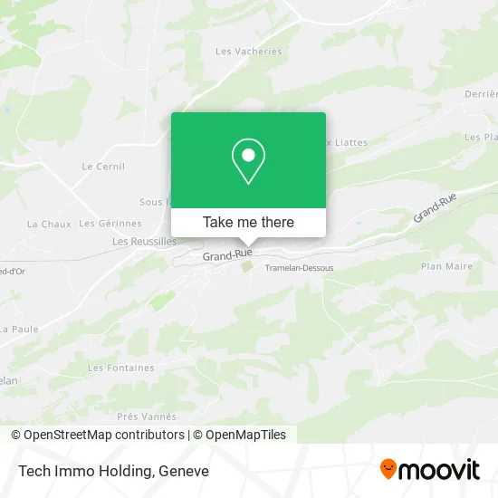 Tech Immo Holding plan