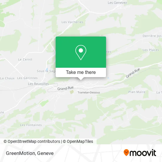 GreenMotion map