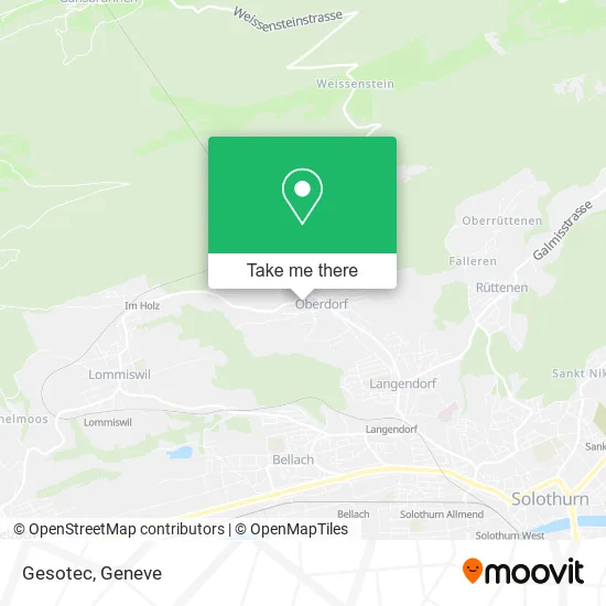 Gesotec map
