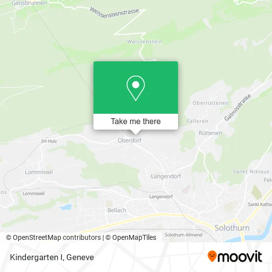 Kindergarten I map