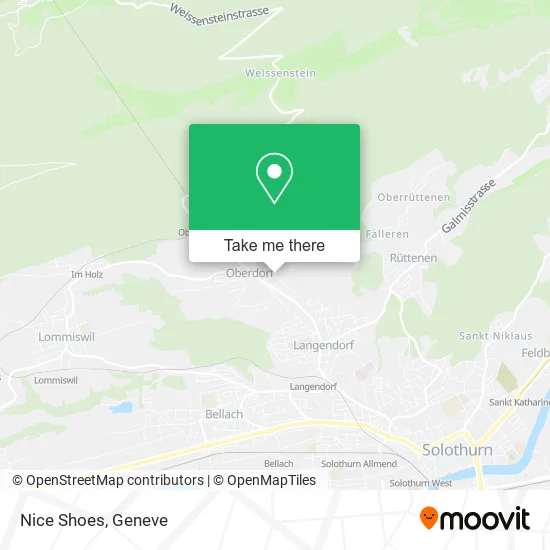 Nice Shoes map