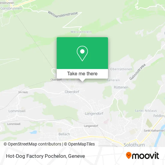 Hot-Dog Factory Pochelon map