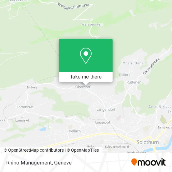 Rhino Management map