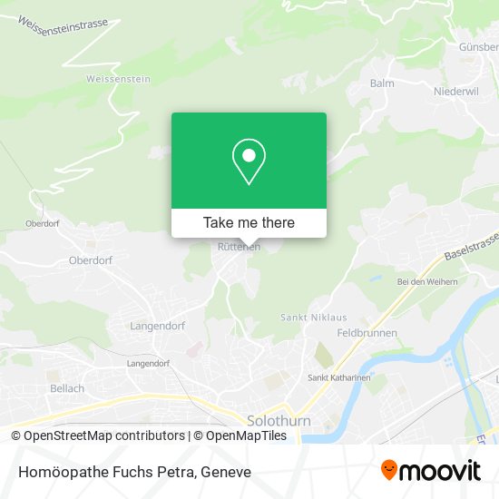 Homöopathe Fuchs Petra map