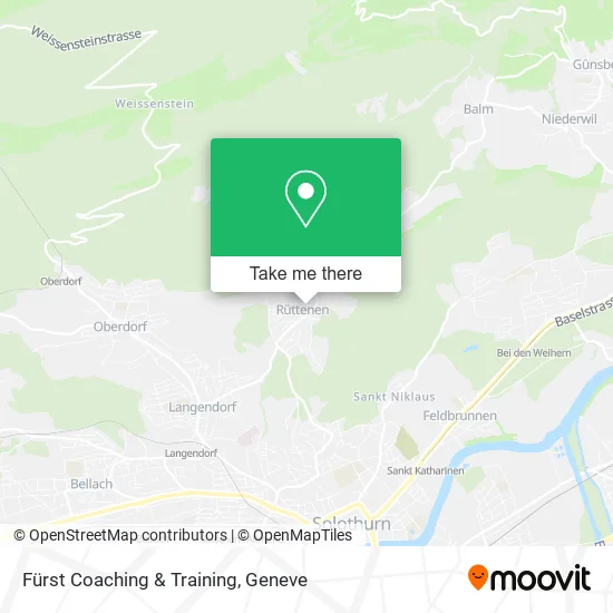 Fürst Coaching & Training map