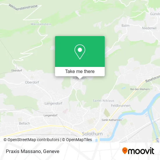 Praxis Massano map
