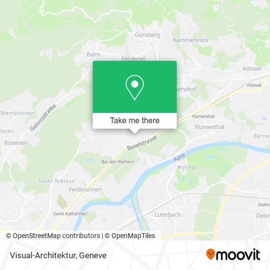 Visual-Architektur map