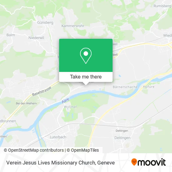 Verein Jesus Lives Missionary Church map